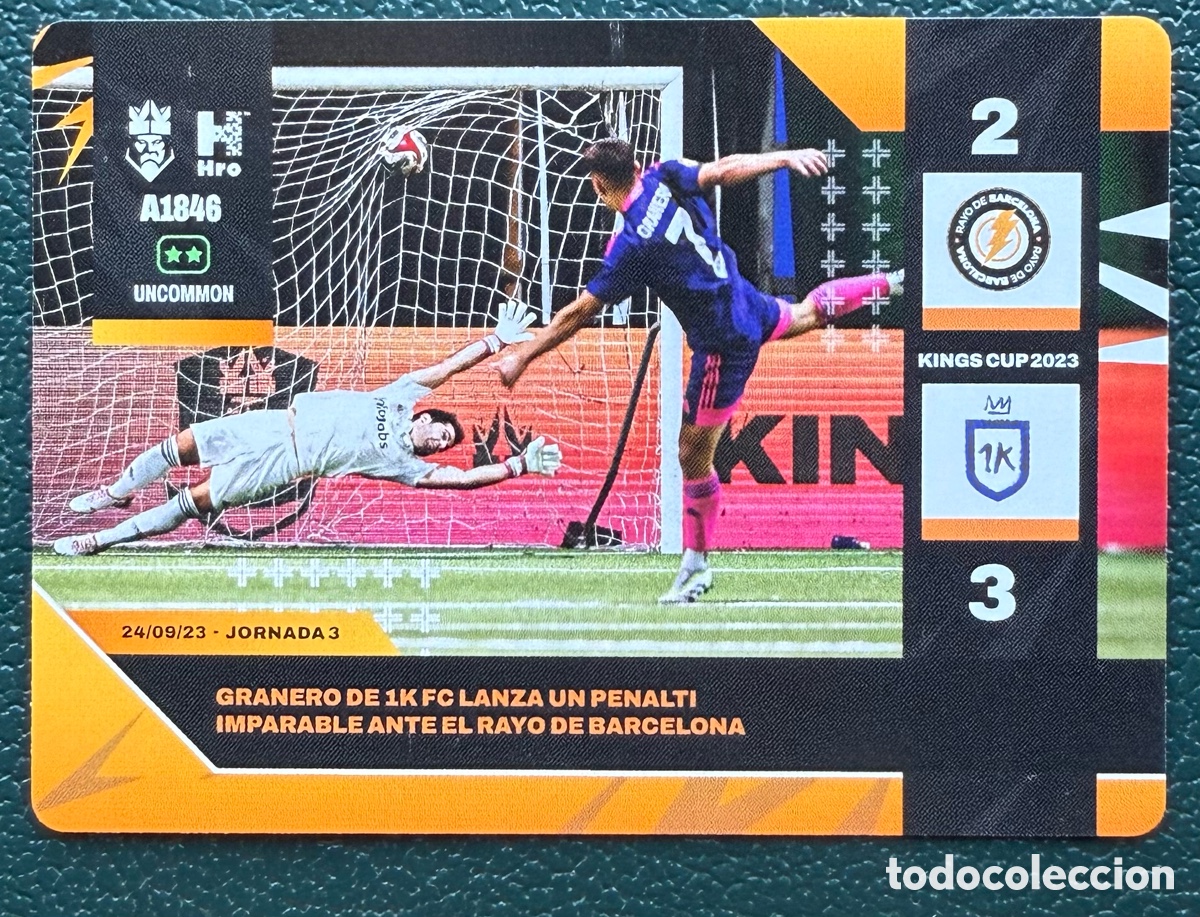 Figurine di Calcio: A1846 MARC GRANERO 1K MOMENTOS CLAVE FICHA ALBUM KINGS LEAGUE INFOJOBS 2024 KOLEX