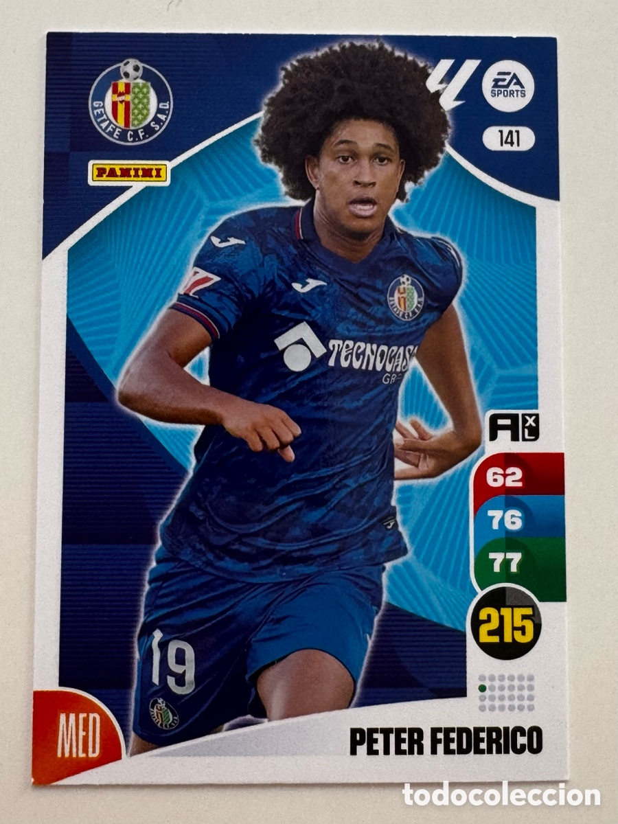 Figurine di Calcio: ADRENALYN XL 2024-2025 24 25 PANINI &ndash; F&Uacute;TBOL GETAFE N&ordm; 141 Peter Federico