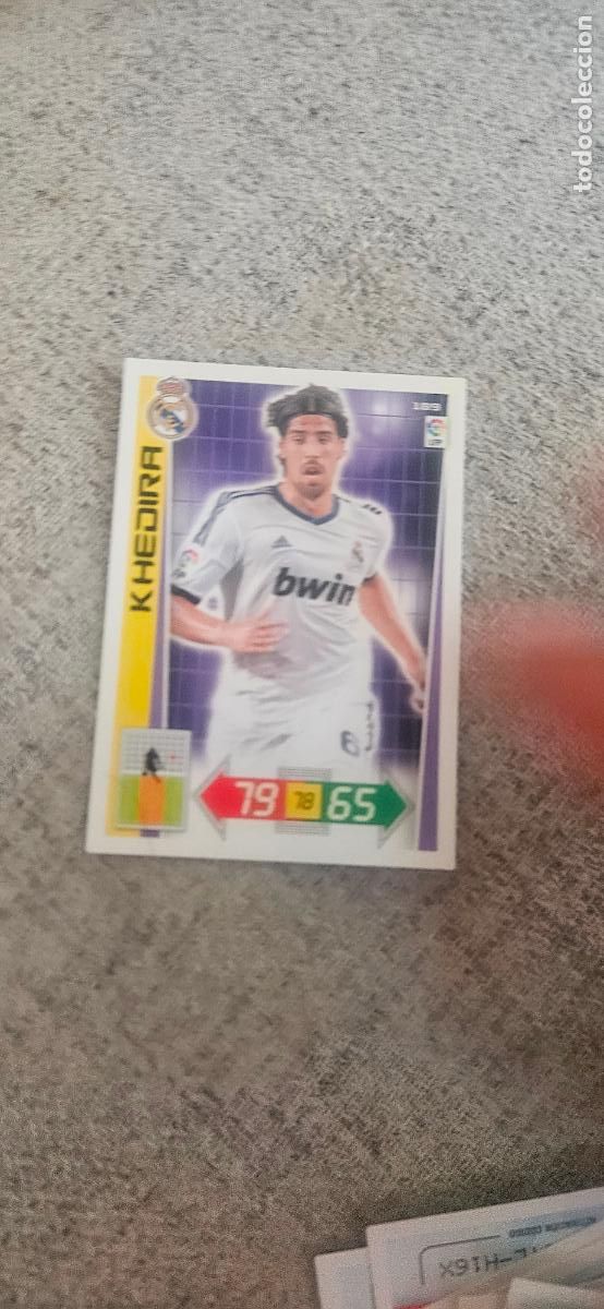 Cromos de Futebol: 189 khedira real madrid adrenalyn 2012 2013 13 12 trading card