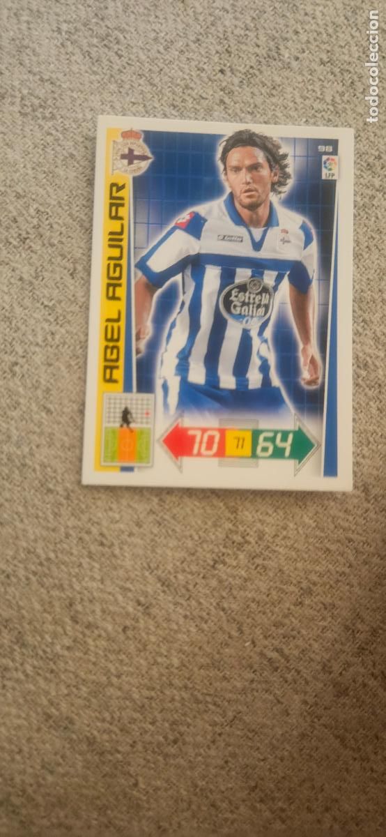 Cromos de F&uacute;tbol: 98 aguilar deportivo de la coru&ntilde;a adrenalyn 2012 2013 13 12 trading card