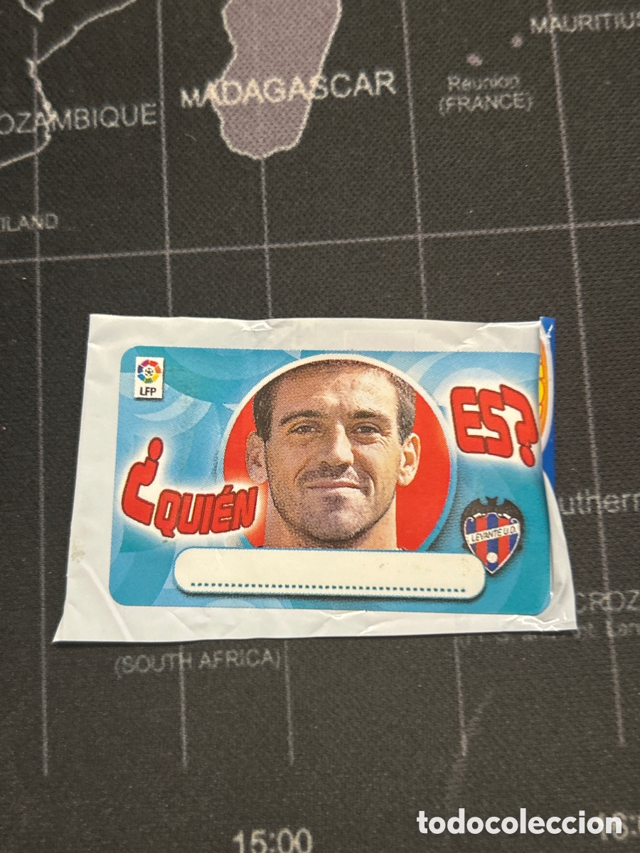 Fu&szlig;ball-Sticker: BALLESTEROS (LEVANTE) QUIEN ES PANINI CROMO CHICLE LIGA 2010 2011 10 11 SIN PEGAR