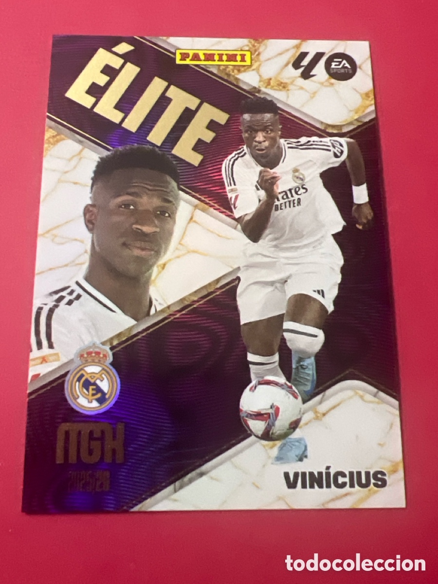 Fu&szlig;ball-Sticker: A1054. 18 Vinicius - Real Madrid - ELITE - PANINI Megacracks MGK 2025 2026 25 26 Mega Cracks