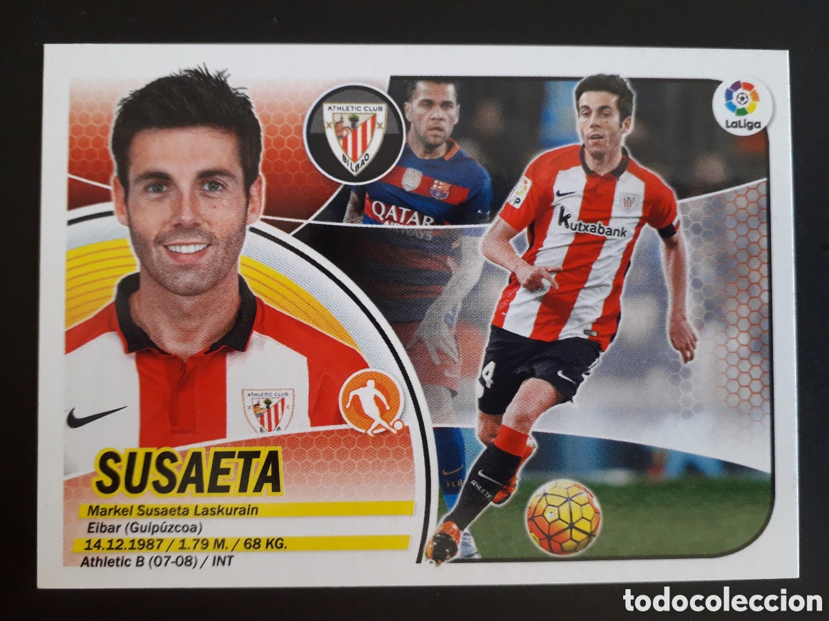 Cromos de F&uacute;tbol: SUSAETA ATHLETIC DE BILBAO LOGO LALIGA N&deg; 12 ED ESTE 2016 2017 16 17 SIN PEGAR PEDIDO M&Iacute;NIMO 3&euro;