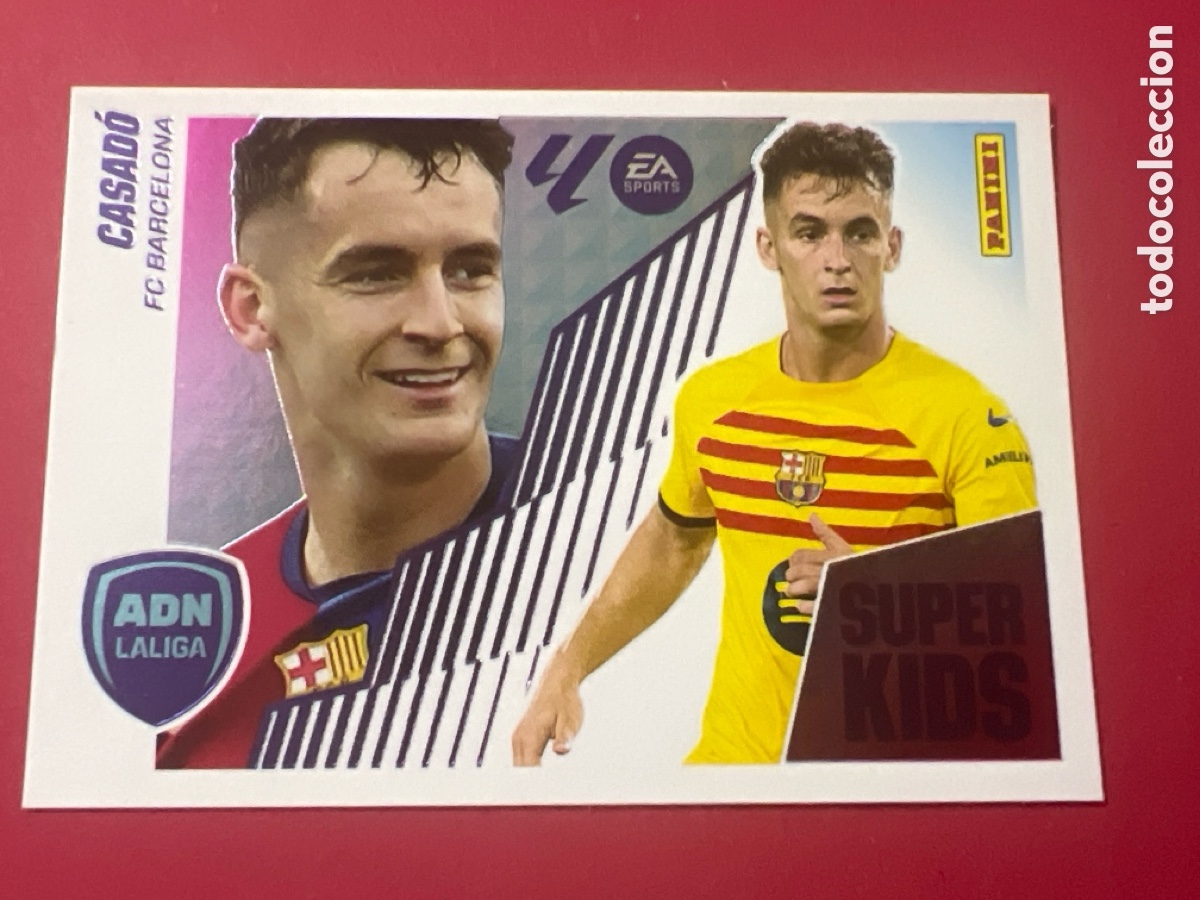 Figurine di Calcio: A997. CROMO PANINI LIGA ESTE 2025-26 (25 - 26) - SUPER KIDS N&ordm; 5 - CASAD&Oacute; - BARCELONA