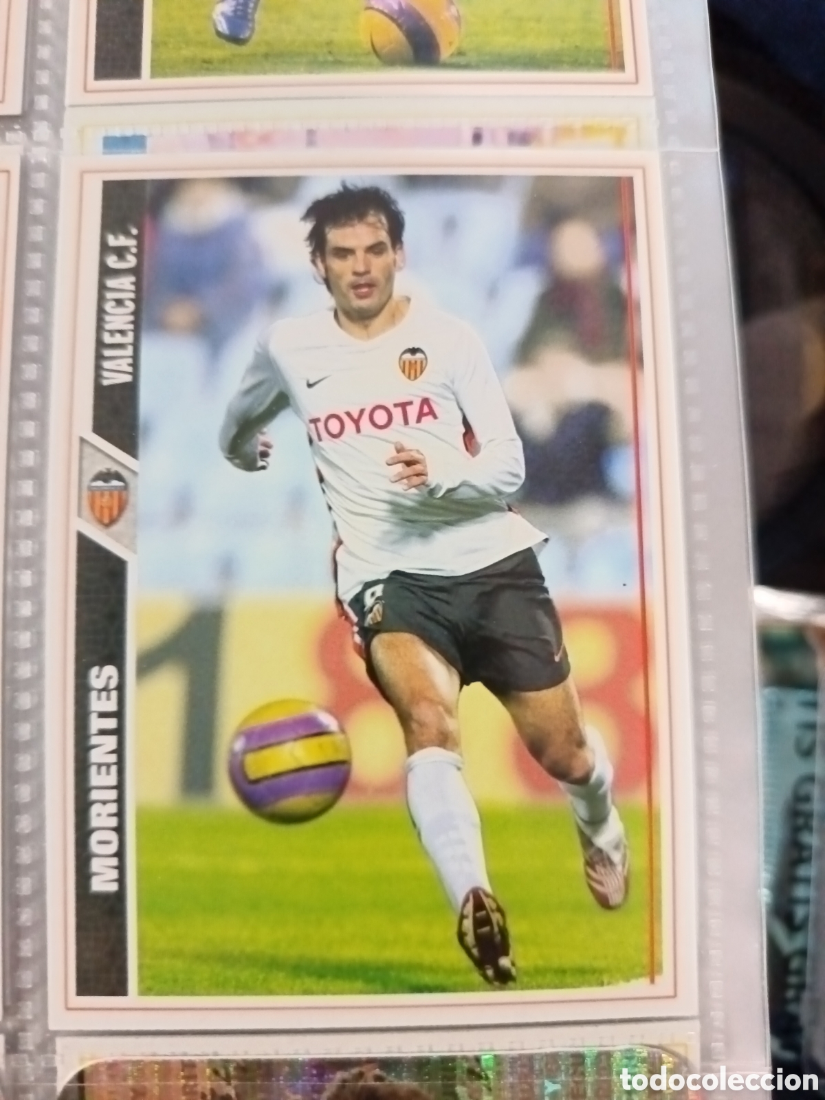 Cromos de F&uacute;tbol: 105 Morientes mundicromo 07/08 liga 2007/2008