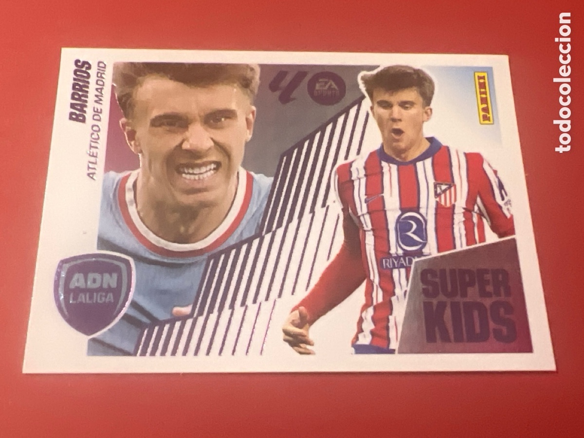 Figurine di Calcio: A977. CROMO FUTBOL BARRIOS ATLETICO DE MADRID ADN SIN PEGAR N&ordm; 3 LIGA ESTE 2025-2026/25-26
