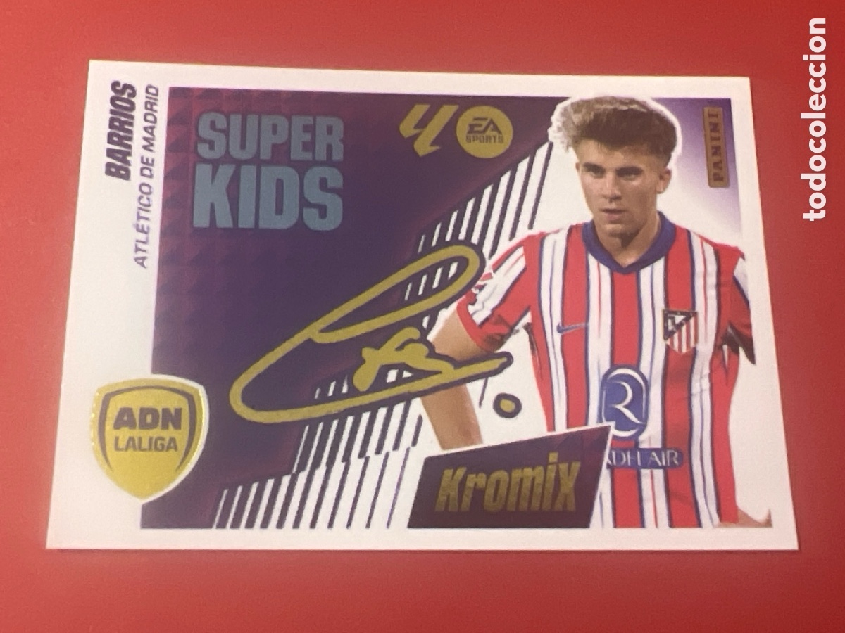 Cromos de f&uacute;tbol: A961. CROMO PANINI LIGA ESTE 2025-26 (25 - 26) - KROMIX K3 - BARRIOS - ATL&Eacute;TICO DE MADRID