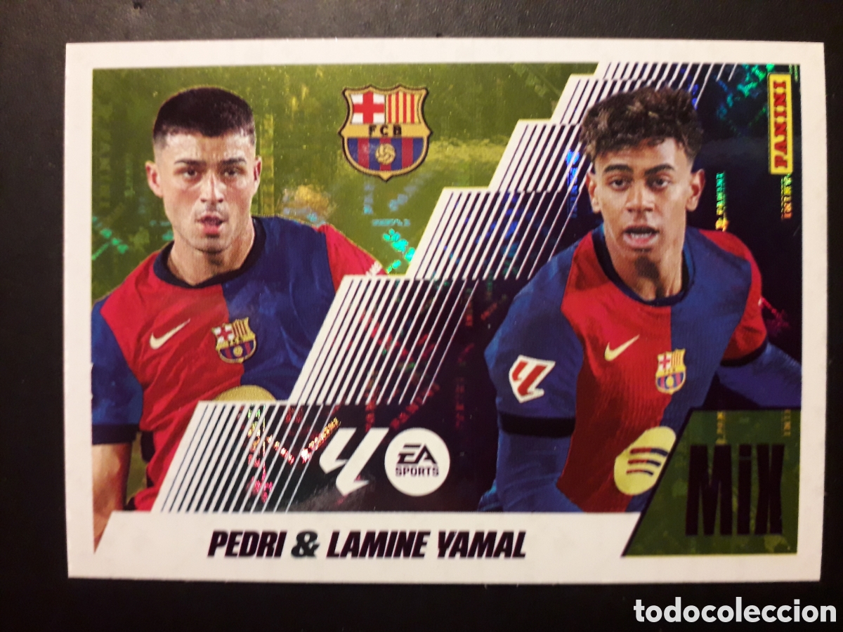 Cromos de F&uacute;tbol: PEDRI & LAMINE YAMAL FC BARCELONA N&deg; 20 MIX ED ESTE 2025 2026 25 26 SIN PEGAR PEDIDO M&Iacute;NIMO 3&euro;.