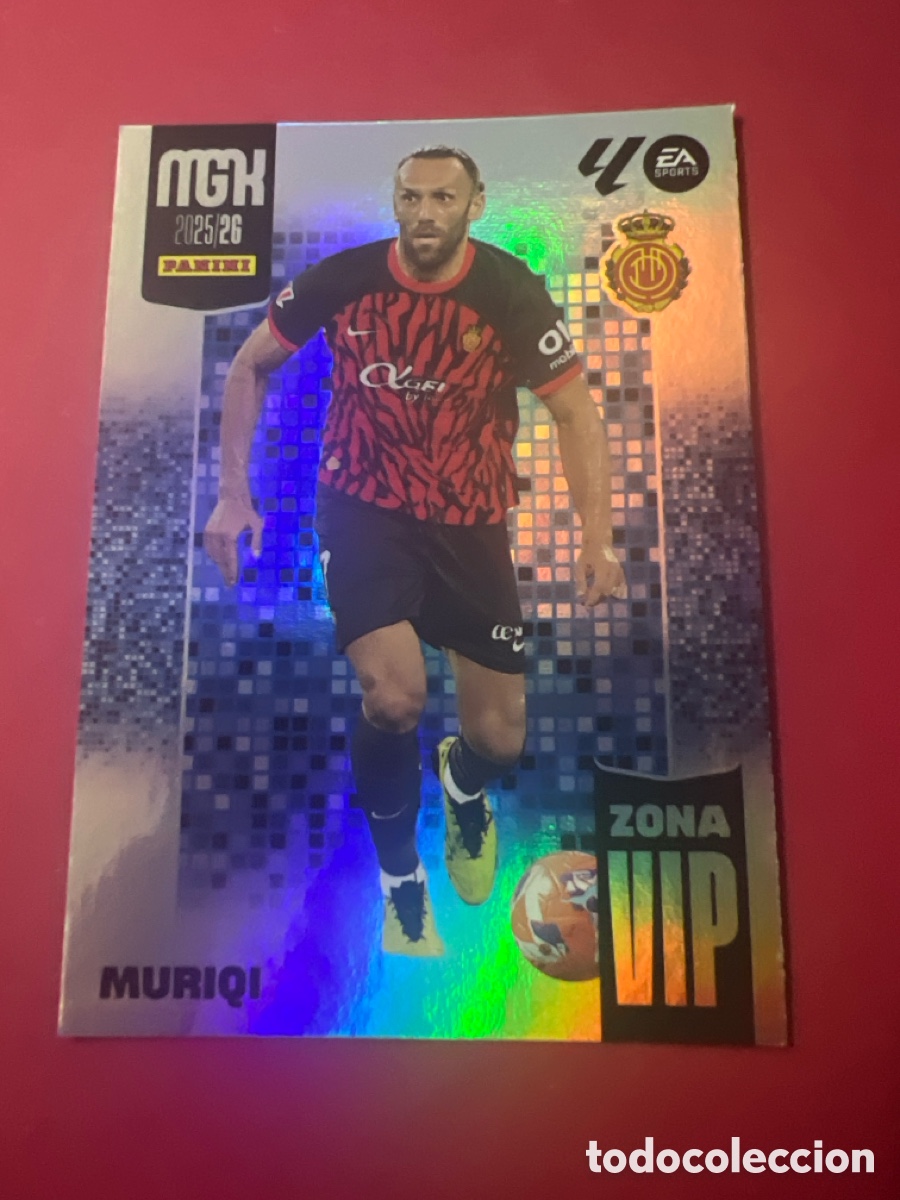 Figurine di Calcio: C7987. MGK 2025/26. #402 MURIQI &rdquo;ZONA VIP&rdquo;. RCD. MALLORCA