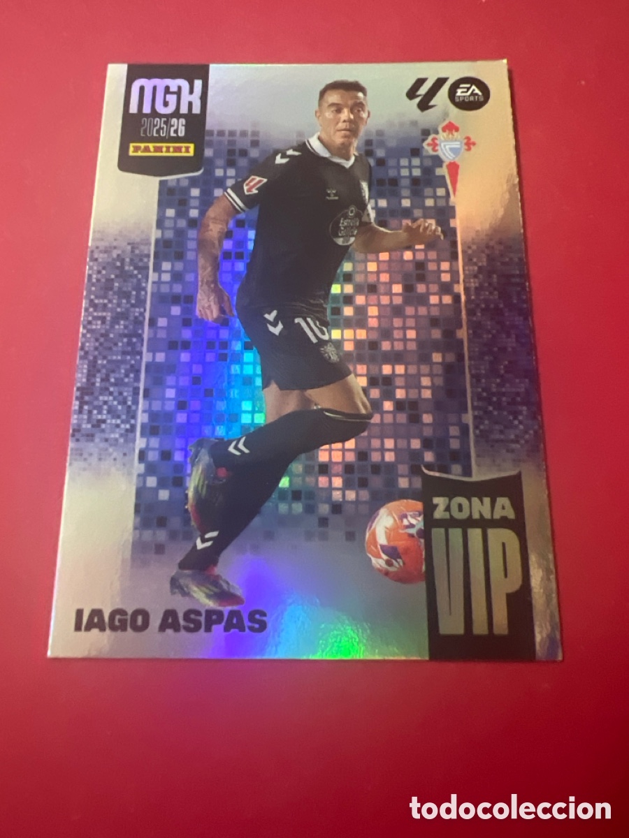 Figurine di Calcio: C7971. Iago Aspas 395 Celta Zona Vip Megacracks 2025/26 MGK 25-26
