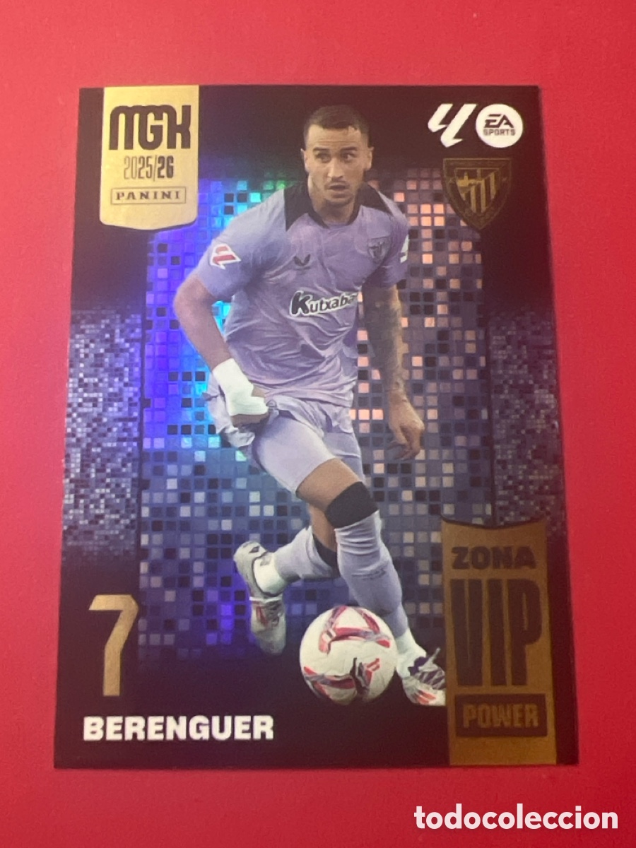 Fu&szlig;ball-Sticker: C7973. CARD P 390 BERENGUER (ZONA VIP POWER) ATHLETIC BILBAO LIGA 25-26 2025 2026 MEGACRACKS MGK