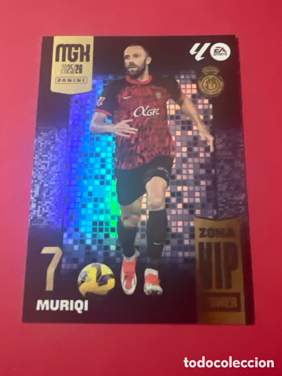 Figurine di Calcio: C7977. MEGACRACKS MGK 2025 2026 25 26 PANINI N&ordm; P 402 MURIQI MALLORCA ZONA VIP POWER