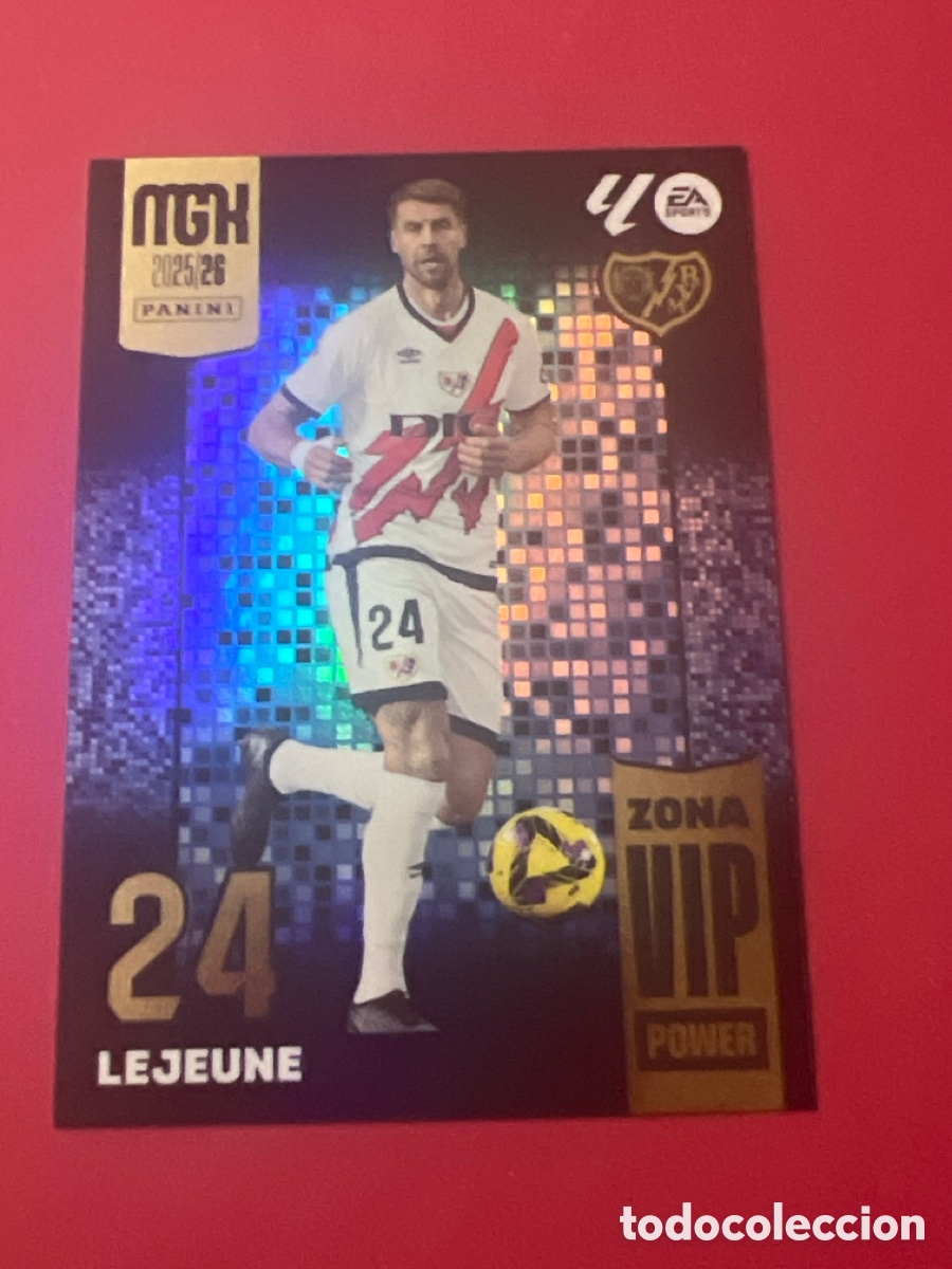Figurine di Calcio: C7962. CARD P 400 LEJEUNE (ZONA VIP POWER) RAYO VALLECANO LIGA 25-26 2025 2026 MEGACRACKS MGK