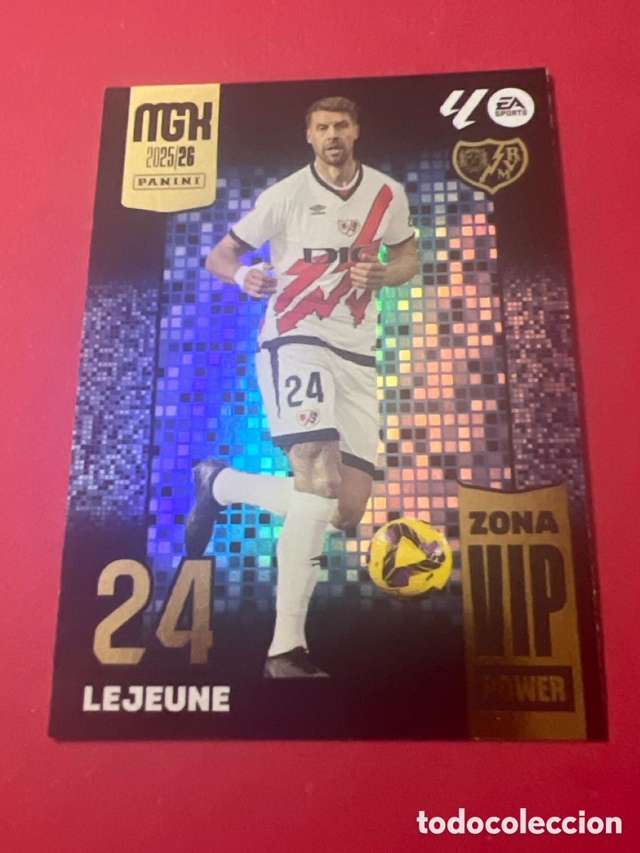 Fu&szlig;ball-Sticker: C7963. CARD P 400 LEJEUNE (ZONA VIP POWER) RAYO VALLECANO LIGA 25-26 2025 2026 MEGACRACKS MGK