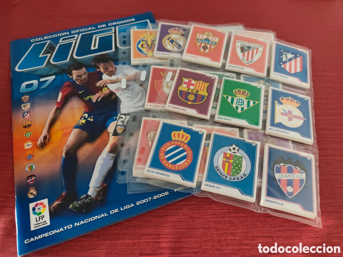 Cromos de f&uacute;tbol: COLECCI&Oacute;N COMPLETA B&Aacute;SICOS EDICIONES ESTE 2007 2008 MESSI #2 - Foto 1