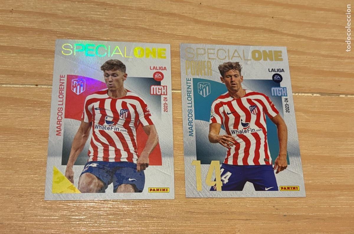Football Stickers: 9. LOTE MEGACRACKS MGK 2023-24 23-24 SPECIAL ONE / POWER PARALELA LL&Oacute;RENTE 398/P398