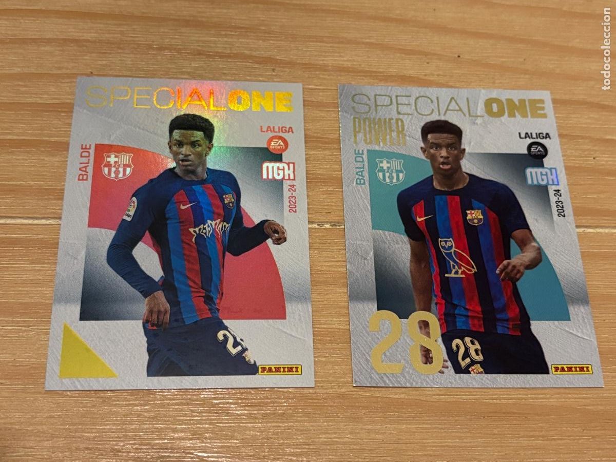 Cromos de f&uacute;tbol: 9. LOTE MEGACRACKS MGK 2023-24 23-24 SPECIAL ONE / POWER PARALELA BALDE N 385/P385