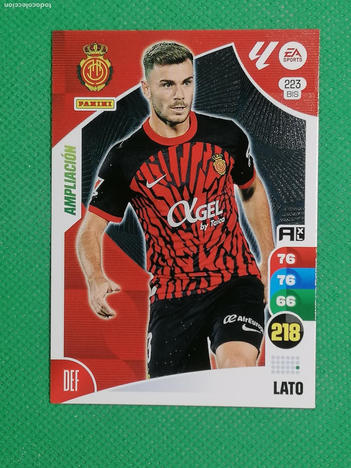 Cromos de F&uacute;tbol: 223 BIS 223BIS LATO MALLORCA AMPLIACION ⚽ PANINI LIGA ADRENALYN XL 2024 2025 24 25 ⚽