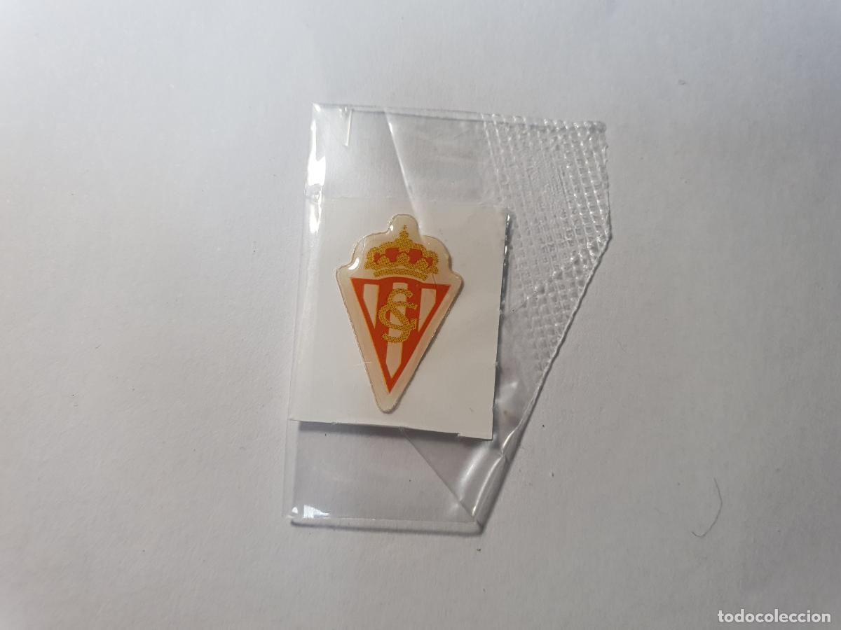 Figurine di Calcio: CROMO PEGATINA GREFUSA -- ESCUDO FUTBOL LIGA - GIJON