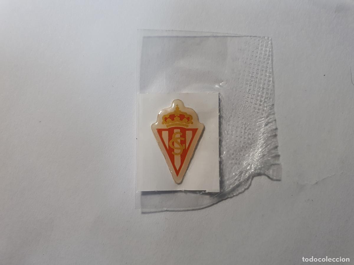 Figurine di Calcio: CROMO PEGATINA GREFUSA -- ESCUDO FUTBOL LIGA - GIJON
