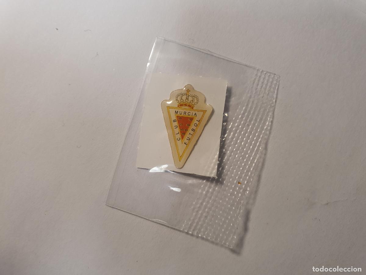 Figurine di Calcio: CROMO PEGATINA GREFUSA -- ESCUDO FUTBOL LIGA - MURCIA