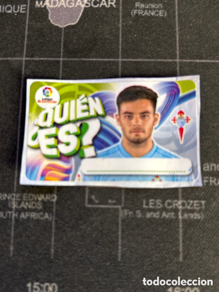 Cromos de F&uacute;tbol: FRAN BELTRAN (CELTA VIGO) QUIEN ES PANINI CROMO CHICLE LIGA 2019 2020 19 20 SIN PEGAR