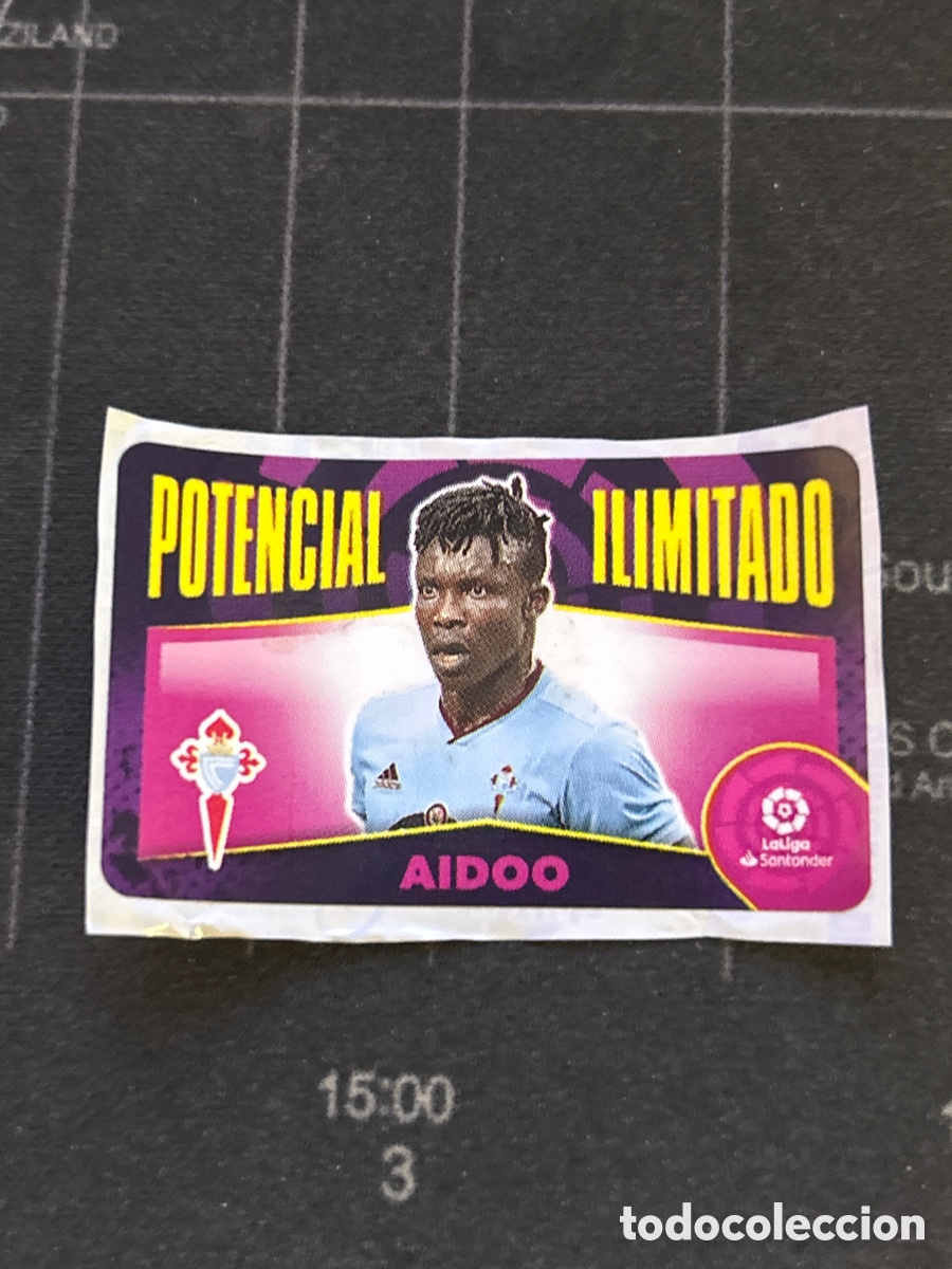 Cromos de F&uacute;tbol: AIDOO (CELTA VIGO) POTENCIAL ILIMITADO PANINI CROMO CHICLE LIGA 2020 2021 20 21 SIN PEGAR