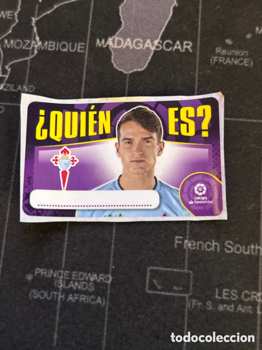 Cromos de F&uacute;tbol: DENIS SUAREZ (CELTA VIGO) QUIEN ES PANINI CROMO CHICLE LIGA 2020 2021 20 21 SIN PEGAR