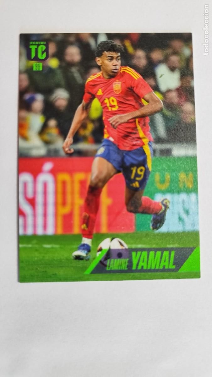 Cromos de f&uacute;tbol: TOP CLASS 2025 CARD BASIC LAMINE YAMAL ESPA&Ntilde;A ## 99 PANINI - Foto 1