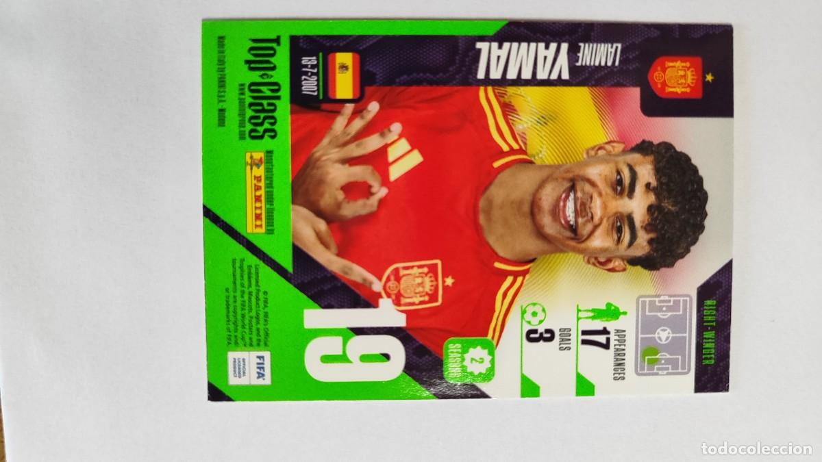 Cromos de f&uacute;tbol: TOP CLASS 2025 CARD BASIC LAMINE YAMAL ESPA&Ntilde;A ## 99 PANINI - Foto 2