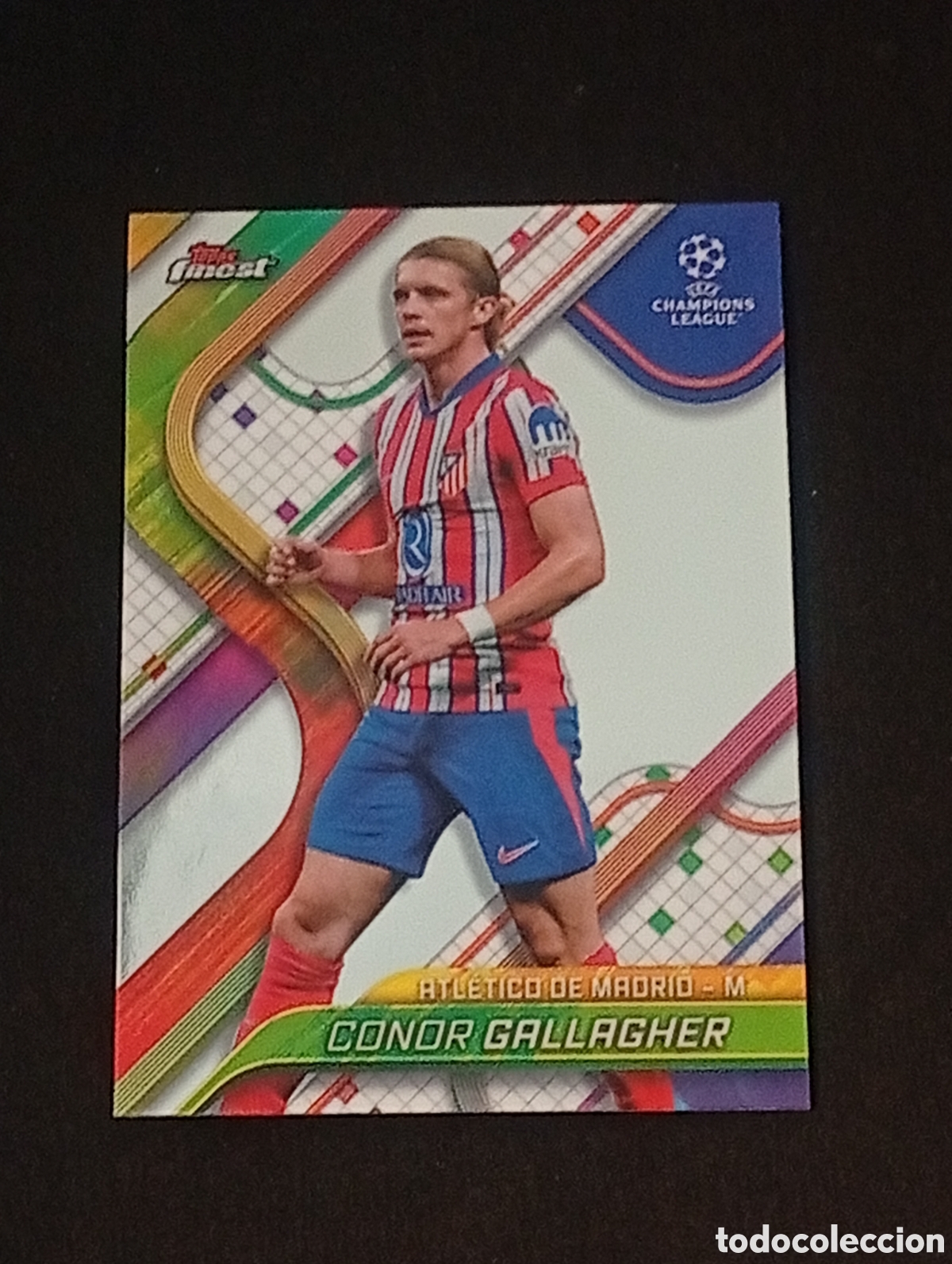 Fu&szlig;ball-Sticker: 36 GALLAGHER ATLETICO DE MADRID TOPPS FINEST CHROME 2024 2025 24 25 CROMOS CARDS PANINI MEGACRACKS