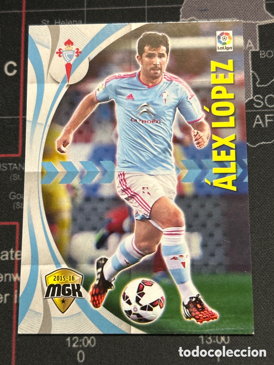 Cromos de F&uacute;tbol: 120 ALEX LOPEZ (CELTA VIGO) PANINI MEGACRACKS 2015 2016 15 16