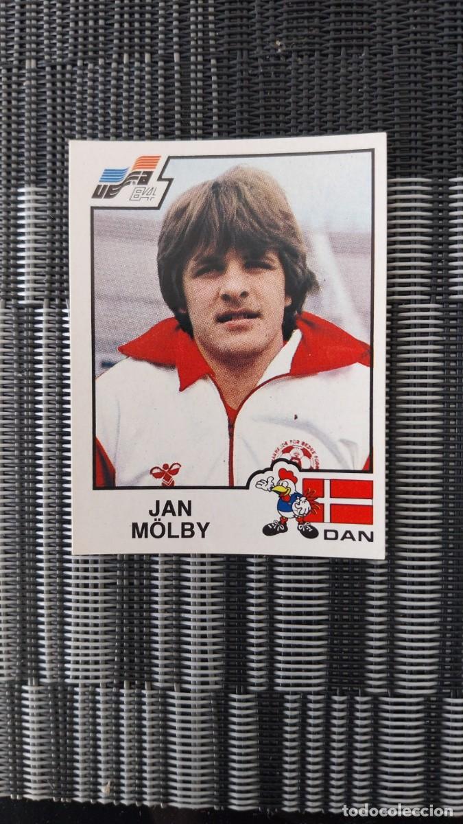 Cartes &agrave; collectionner de Football: JAN MOLBY 66 DINAMARCA EUROCOPA 1984 - EURO 84 SIN PEGAR NUNCA PEGADO