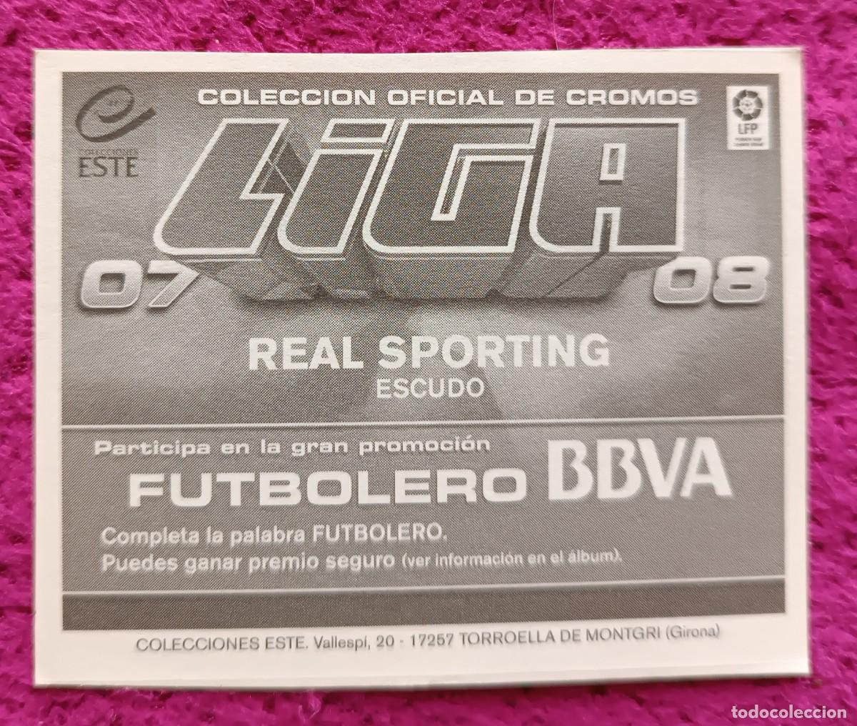 Cromos de f&uacute;tbol: R. Sporting Gij&oacute;n 2007-08 - Foto 2