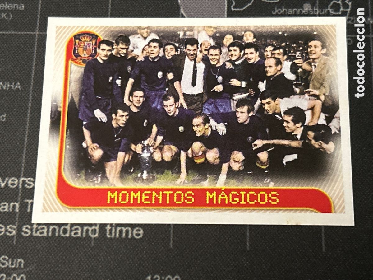 Cromos de Futebol: 178 MOMENTOS MAGICOS (ESPA&Ntilde;A) PANINI A POR ELLOS SELECCION ESPA&Ntilde;OLA 2009 09 SIN PEGAR