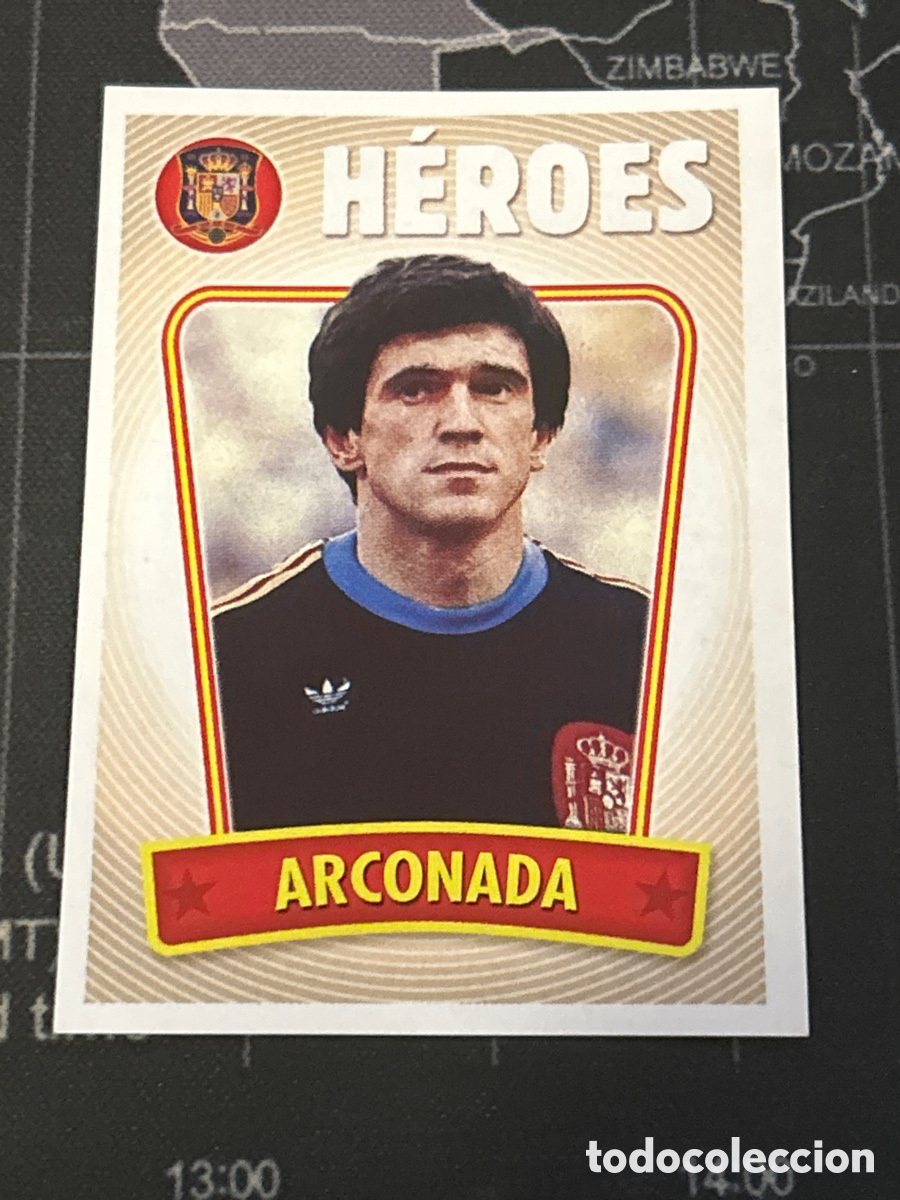 Figurine di Calcio: 191 ARCONADA (ESPA&Ntilde;A) HEROES PANINI A POR ELLOS SELECCION ESPA&Ntilde;OLA 2009 09 SIN PEGAR