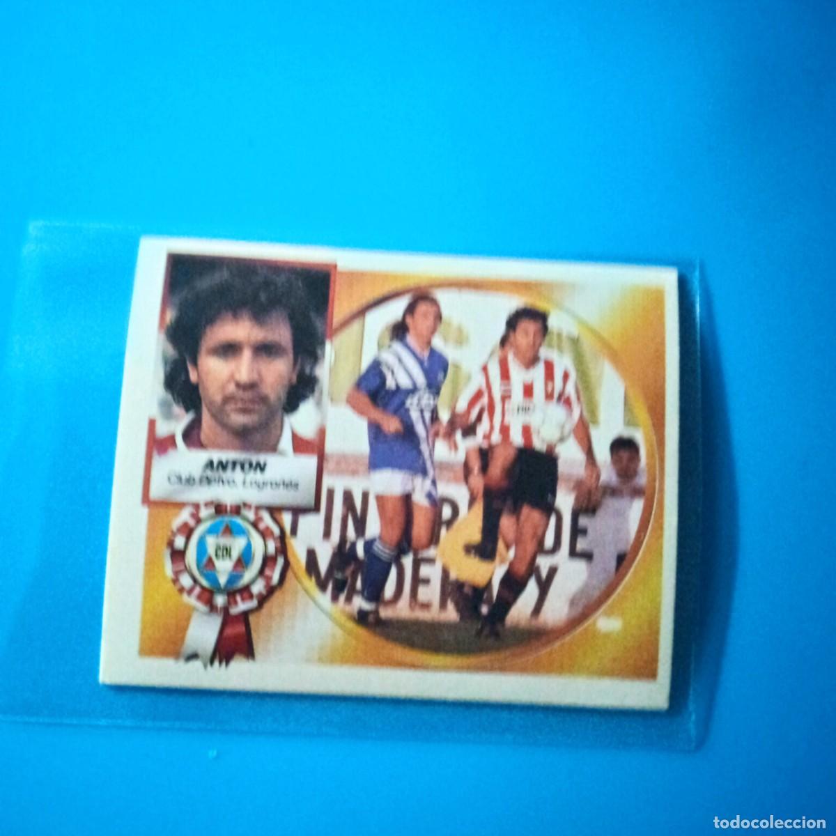 Cromos de f&uacute;tbol: EDICIONES ESTE 1994 1995 94 95 LOGRO&Ntilde;ES ANTON - Foto 1