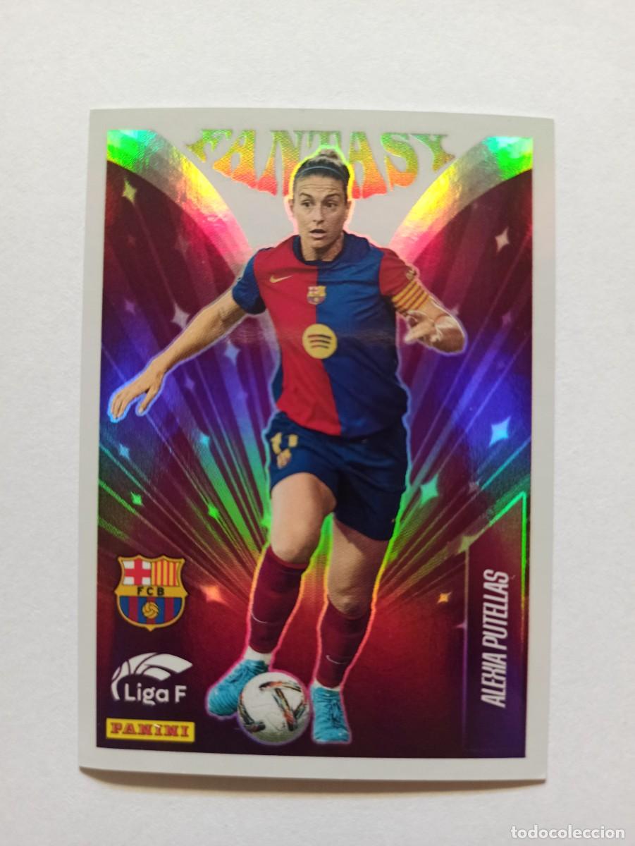 Figurine di Calcio: CROMO 328 ALEXIA PUTELLAS FANTASY BARCELONA BAR&Ccedil;A - LIGA F FEMENINA 2024 2025 24 25 PANINI SPAIN