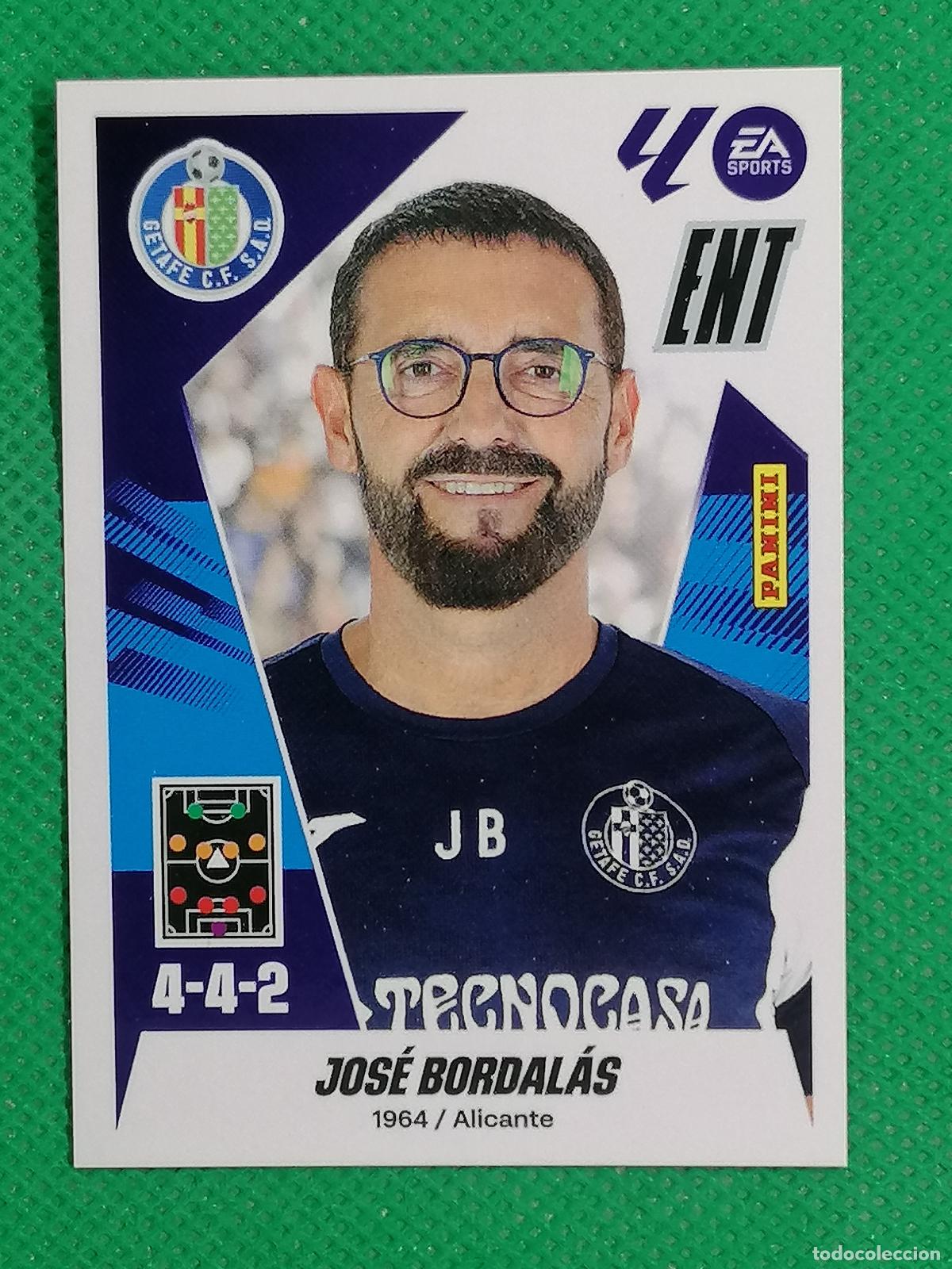 Fu&szlig;ball-Sticker: 2 JOSE BORDALAS ENTRENADOR GETAFE ⚽ PANINI LIGA ESTE 25 26 2025 2026 ⚽
