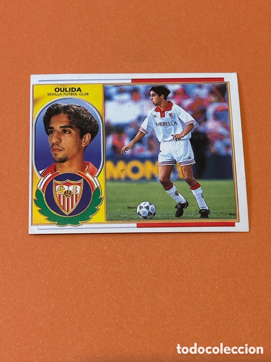 Fu&szlig;ball-Sticker: Sevilla - Oulida - Ediciones Este Liga 1996-1997, 96-97 - Nunca Pegado