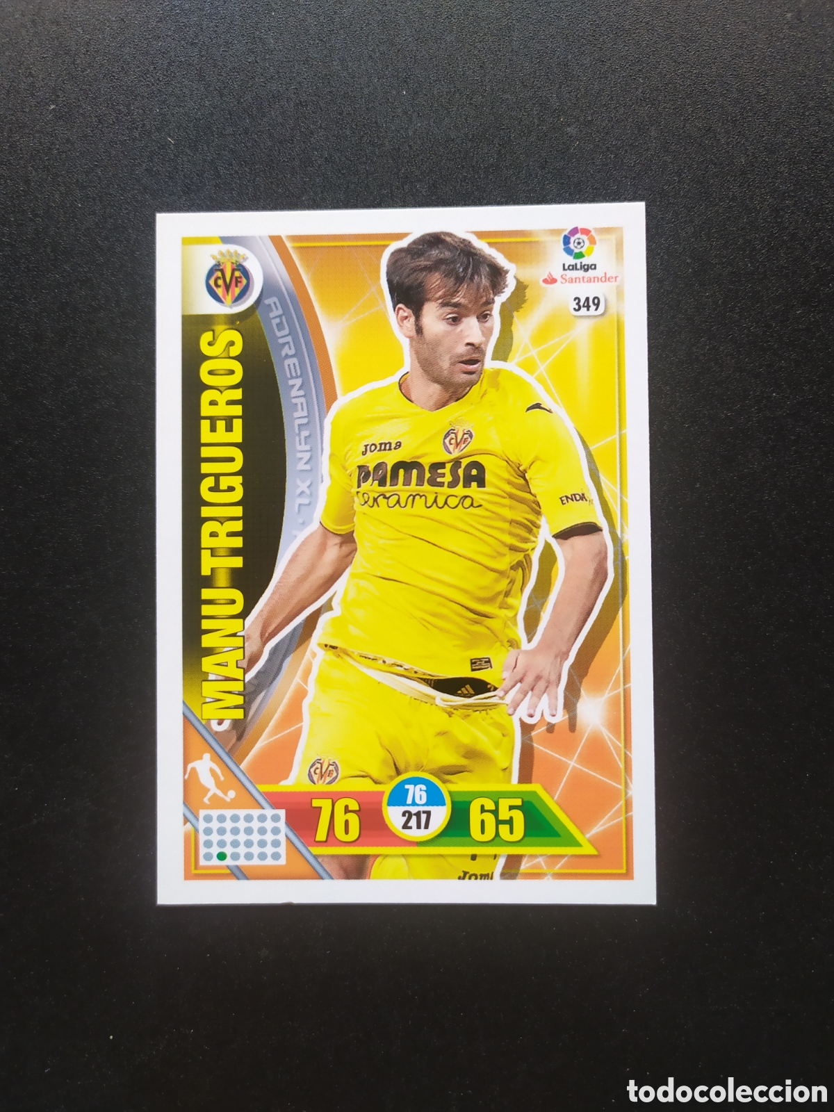 Cromos de F&uacute;tbol: Adrenalyn 2016 2017 16 17 panini Manu Trigueros n&deg; 349 Villarreal