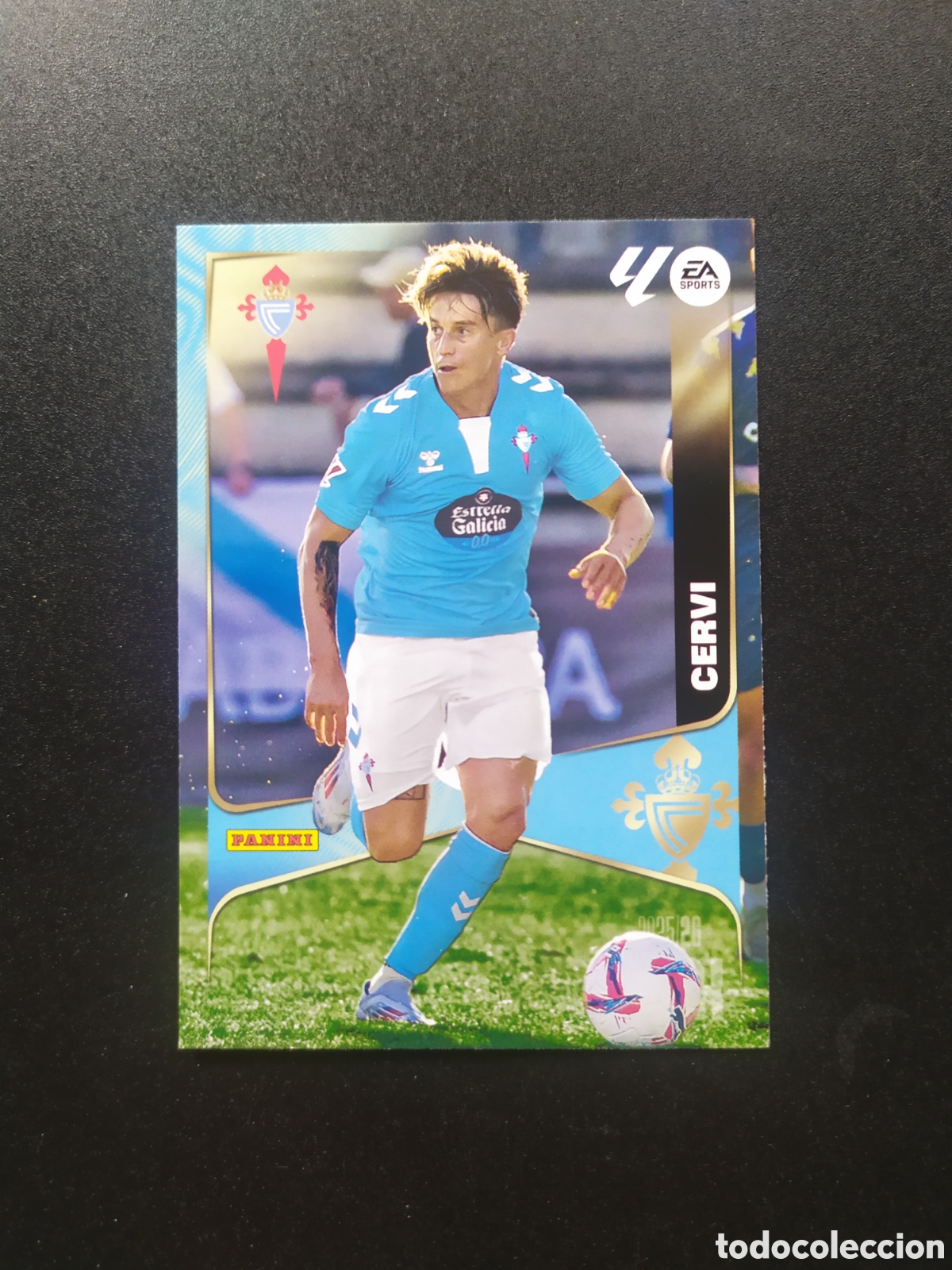 Cromos de F&uacute;tbol: Megacracks 2025 2026 25 26 panini Cervi n&deg; 123 Celta Vigo