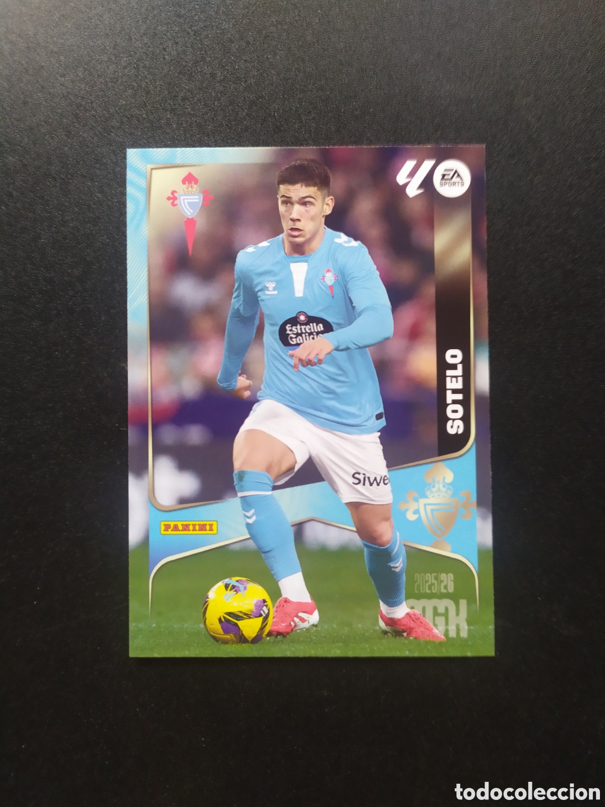Cromos de F&uacute;tbol: Megacracks 2025 2026 25 26 panini Sotelo n&deg; 122 Celta Vigo