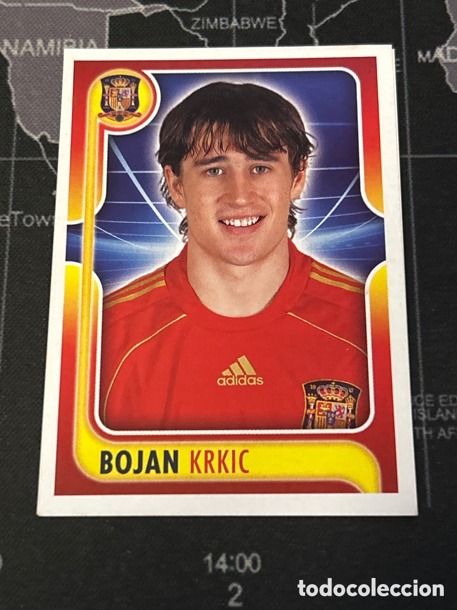 Cromos de Futebol: 150 BOJAN KRKIC (ESPA&Ntilde;A) PANINI A POR ELLOS SELECCION ESPA&Ntilde;OLA 2009 09 VER FOTOS