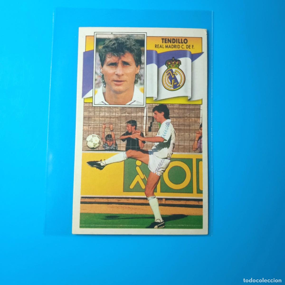 Cromos de f&uacute;tbol: EDICIONES ESTE 1990 1991 90 91 REAL MADRID TENDILLO - Foto 1