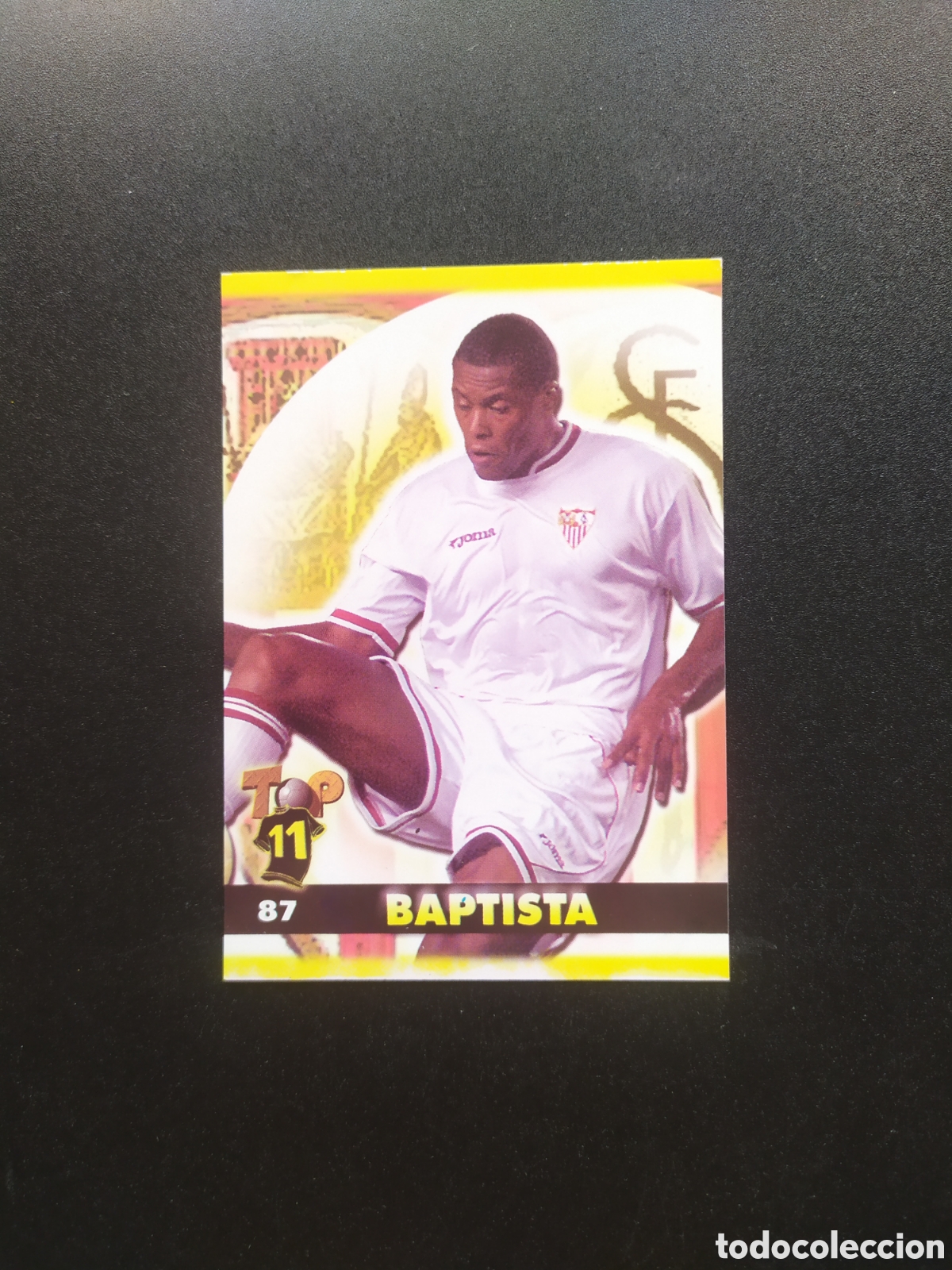 Cromos de Futebol: Mundicromo top Liga 2004 2005 04 05 Baptista mate n&deg; 87 Sevilla