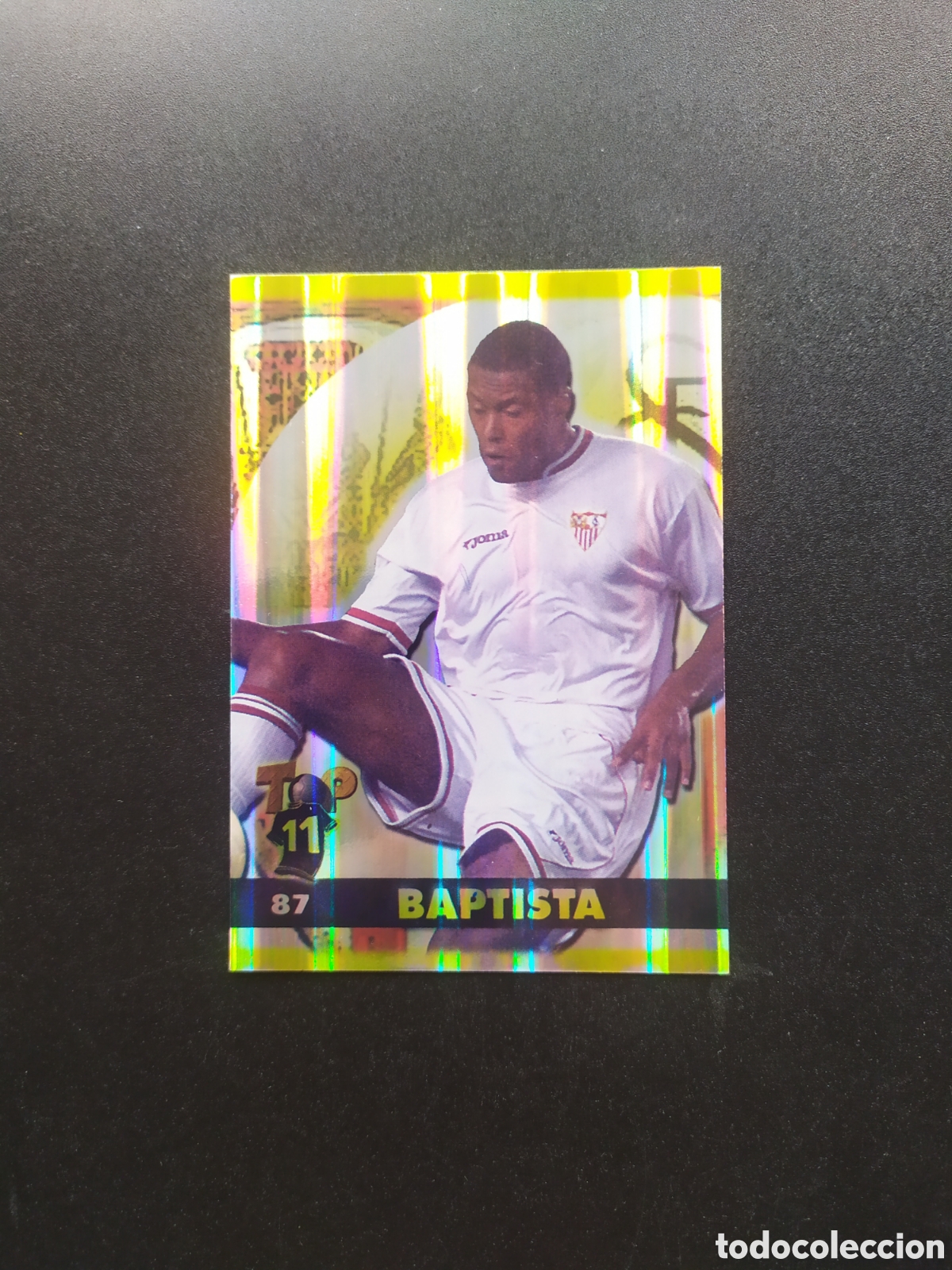 Cromos de Futebol: Mundicromo top Liga 2004 2005 04 05 Baptista brillo n&deg; 87 Sevilla