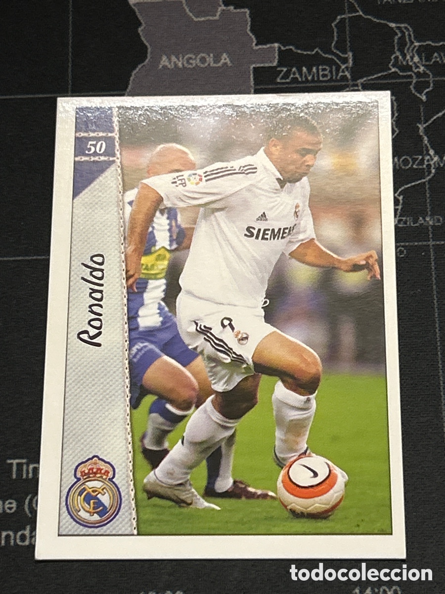 Cromos de F&uacute;tbol: 50 RONALDO (REAL MADRID) MUNDICROMO 2006 2007 06 07