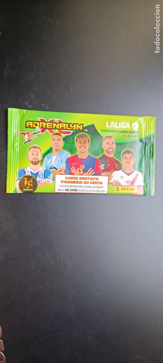 Cromos de F&uacute;tbol: SOBRE ADRENALYN GRATUITO SIN ABRIR 2024 - 25