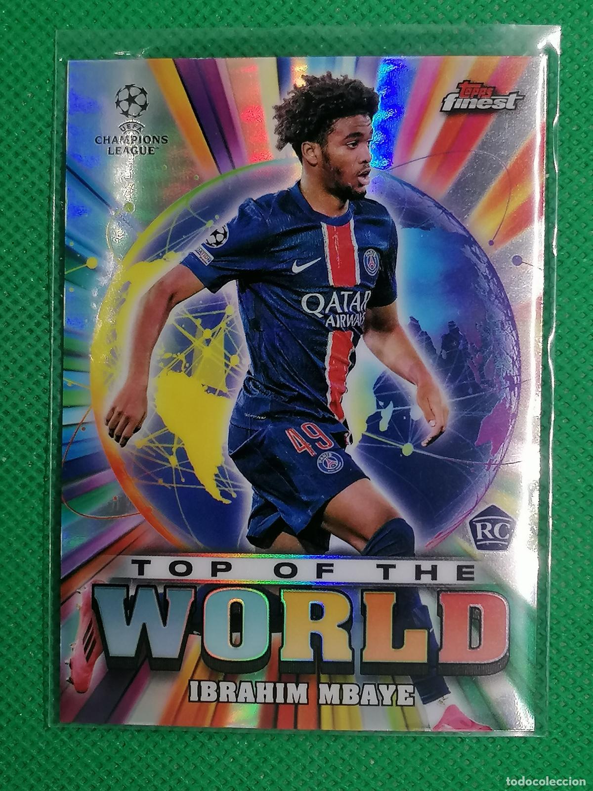 Topps ChromeIBRAHIM MBAYE RC 05/25 シリアル入 carta topps chrome ibrahim mbaye - Buy Collectible football